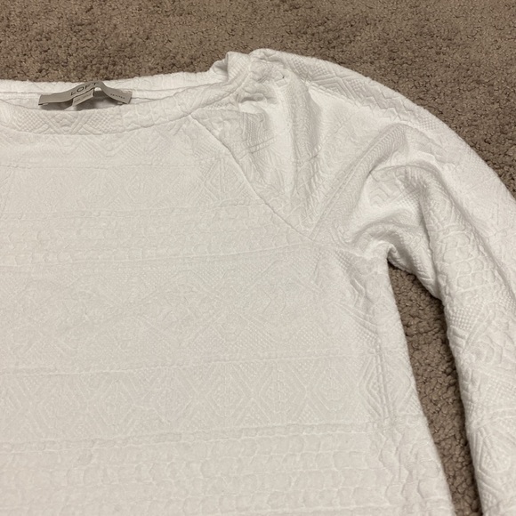 Loft XXSP White Long Sleeve - Picture 2 of 4